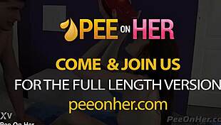 Perfect piss fuck where redhead drinks piss during extreme fucking