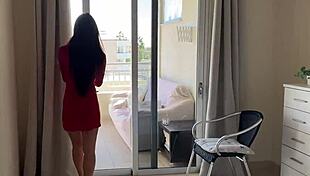 while wife signs documents i fucked the realtor