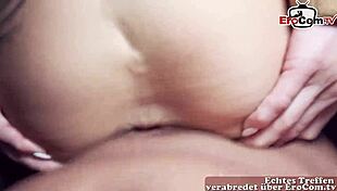 Schlanke Reife Rothaarige Deutsche Frau Beim Pov Sextreffen in Der Öffentlichkeit