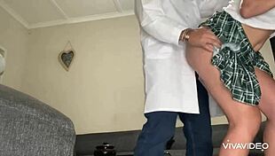 Teacher caught in compromising situation with female student