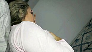 Sharing a Bed with My Hot Step Mom Misty, the Seductive Mother in Law at Night