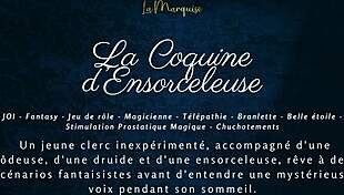 La coquine densorceleuse whispers french asmr joi fantasies 😏