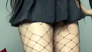 latina girl next door masturbates to multiple squirting orgasms alone at home