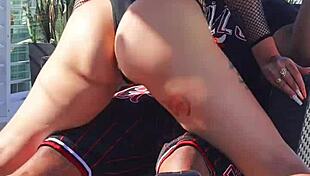 oh, we're cooking something amazing now with ebony allure, big ass, fat, and sexy vibes