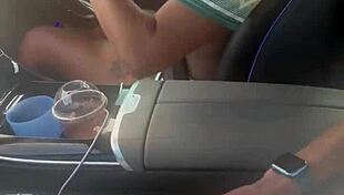 Playing With Dick In The Car