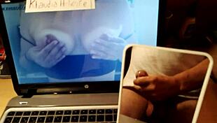 Tributo a Klaudia Hotwife Caliente Tope Que Co�o Ummh