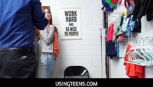 teen caught by pervert officer scarlett mae