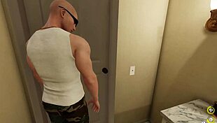 Female Player Bathroom Sex Watched By Frank Patrick