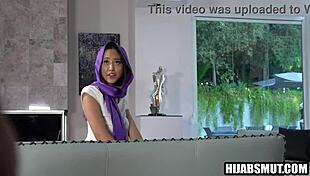 young muslim girl fucks american bf behind step dads back