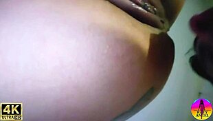 My Friend Fucks Me, I Cum in His Mouth with My Big Pussy