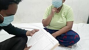 Female student seduces teacher in homemade scene