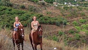 Softly bouncing breasts in non-nude scene