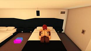 Slut gets blacked in roblox