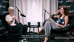 Discussing Porn And Being A Lesbian - Bree Mills Freya Parker 😏