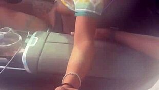 Playing With Dick In The Car