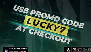 Hot natural beauty Tiffany Tatum rides big cock outdoors.