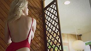 Blake Blossom Strips For Playboy!