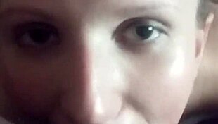 lena starr experiences cum landing in her eye during intense facial