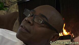 Amateur gets jizzed by stepdad in intense hardcore session