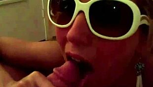 Dagfs - hot blonde slut draining my dick of jizz