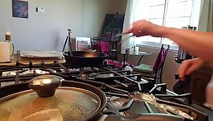 aurora willows shares clean eating tips in her home kitchen