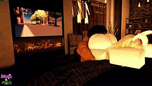 Fucking Candy in her sexy cosplay bunny outfit