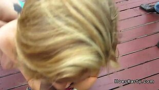 Oh, nasty college amateurs had wild party fucking!