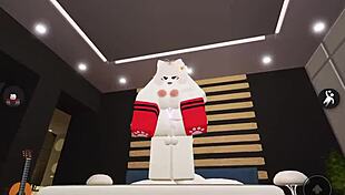 Fox Girl in Game Action