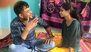 Desi boyfriend fucks both hot girlfriends together at home!