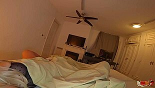 sexy stepmom shares bed, begs for all holes fucking, i cum twice in ass