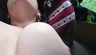 pov on my boobs and face as she licks my pussy to huge orgasm