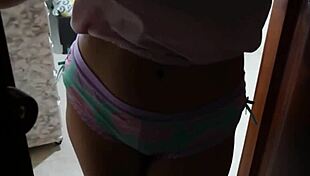 i surprised my sister-in-law changing and fucked her standing till i came