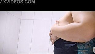 solo big tits masturbating - touching myself gets me so horny