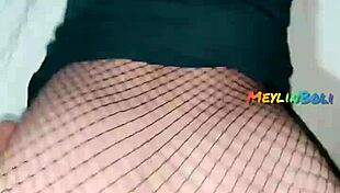 Gothic Big-Ass Nympho Gets Fucked by Neighbor from Behind and Ends Messy Outside 😈