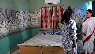 indian bhabhi threesome sex with her stepsister and her husband ffm