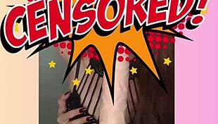 the real strip tease of the most beautiful redhead on sheer - sol megan fire