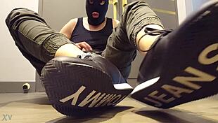 Exploring Self-Pleasure While Wearing Sneakers For Comfort And Style