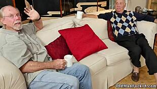 old man licks young 18+ maximas errectis in hardcore facial