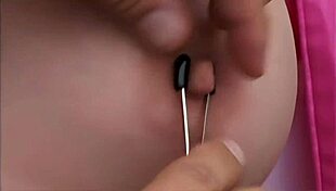 Ciera sage gets fucked in her tight ass outside while wearing fishnets