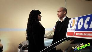 lara y su mini el vendedor de coches