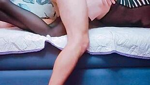 she spreads legs for deep pov anal fuck