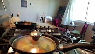 aurora willows shares clean eating tips in her home kitchen