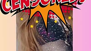 the real strip tease of the most beautiful redhead on sheer - sol megan fire