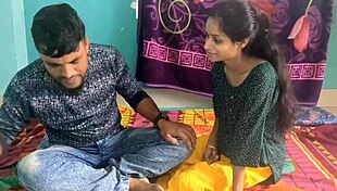 Desi boyfriend fucks both hot girlfriends together at home!