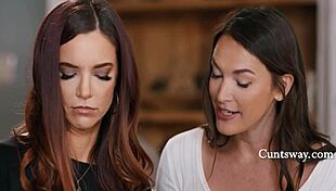 Cute Teens Switch To Lesbian Pitch, Licking Pussy And Squirting In Group Seduction