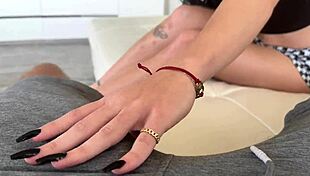 teen goth step sister lets you have a turn in household fantasy with delilah dagger and scott stark