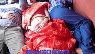 Indian step family boldly fucks in desi style