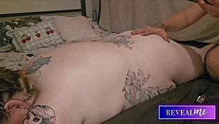 Revealme Curvy Babe Massage Hot Wax Back And Tit Drip Fetish