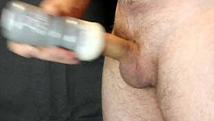 This silicone masturbator brings me to divine orgasm