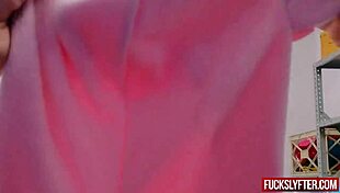 bikini model thief caught by security guard and gets fucked